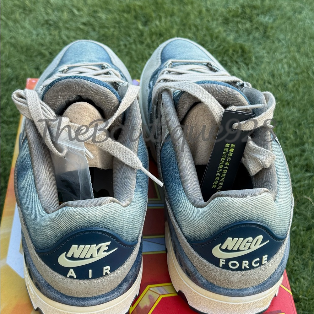NIGO® × Levi's × Nike Air Force 3 Low HQ0262-001 Men's US 11.5 NEW - Picture 3 of 9